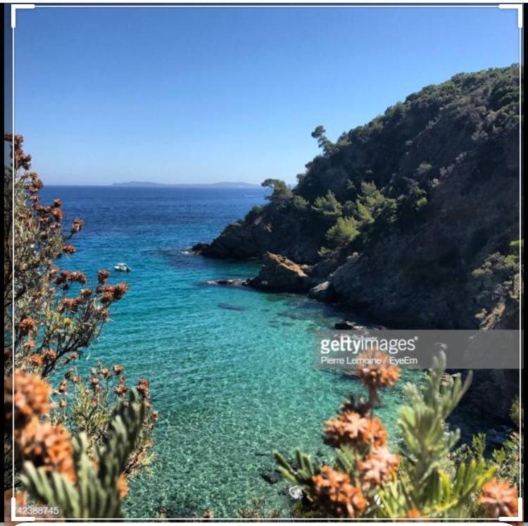 Cavalaire Vue Mer Au Loin Maisonnette Tout Equipee Pour 4 Personnes Avec Piscine Clim Wifi Velos Tv Barbecues Eksteriør billede