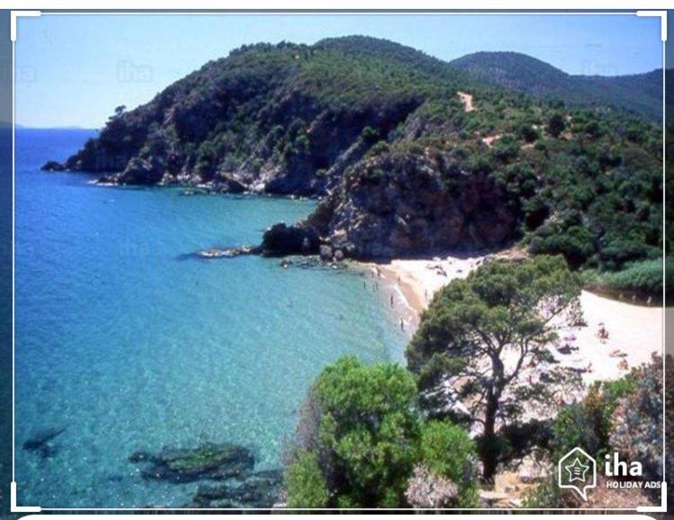 Cavalaire Vue Mer Au Loin Maisonnette Tout Equipee Pour 4 Personnes Avec Piscine Clim Wifi Velos Tv Barbecues Eksteriør billede